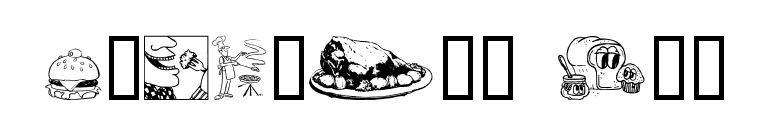 Culinary Art font preview