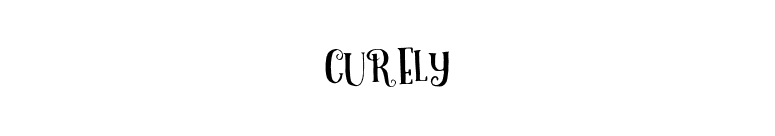 Curely font preview