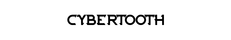 CYBERTOOTH font preview