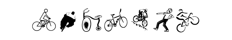 Cycling font preview