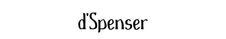 d'Spenser font preview