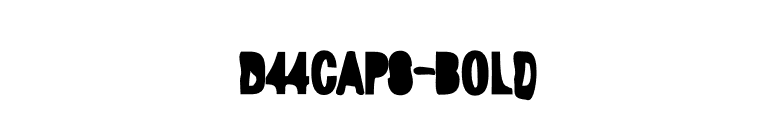 D44Caps-Bold font preview