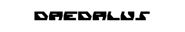 Daedalus font preview