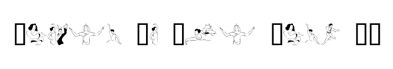 Dancer In The Dark II font preview