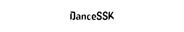 DanceSSK font preview