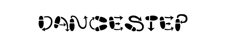 DanceStep font preview