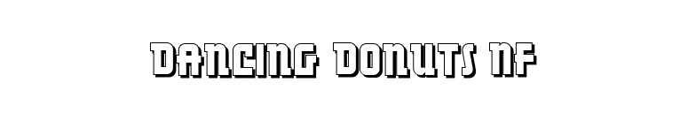 Dancing Donuts NF font preview