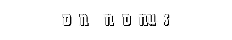 DancingDonuts font preview