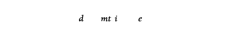 Dante MT Italic Expert font preview
