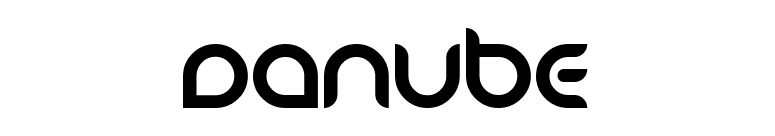 Danube font preview