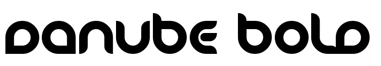 Danube Bold font preview
