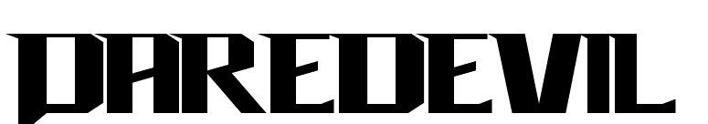 Daredevil font preview