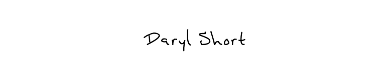 Daryl Short font preview