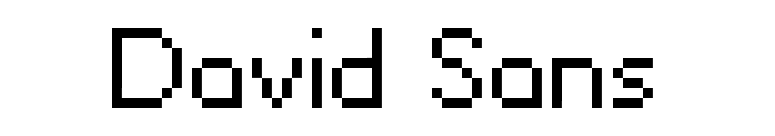 David Sans font preview