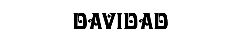 DavidaD font preview