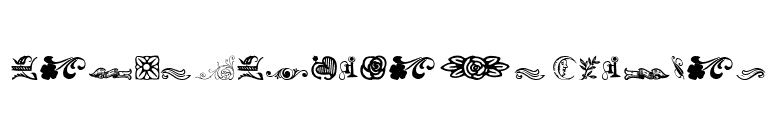Davys-Dingbats Regular font preview