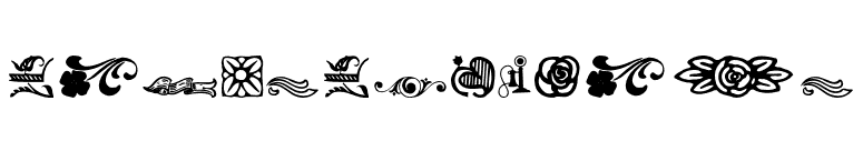 DavysDingbats font preview