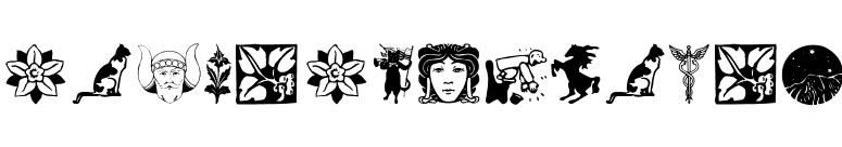 DavysDingbats2 font preview