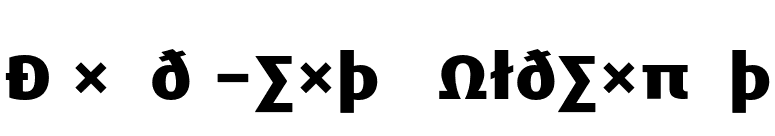 DaxWide-ExtraBoldExpert font preview