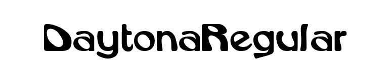 Daytona Regular font preview