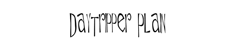 Daytripper Plain font preview
