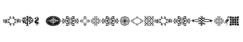 DBL MedievalDesign font preview