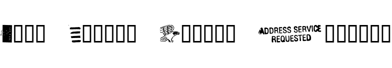 Dead Letter Office Fifteen font preview