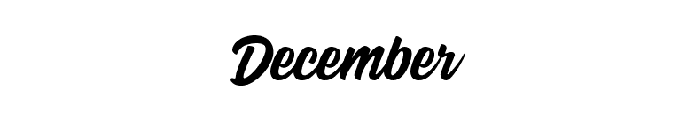 December font preview