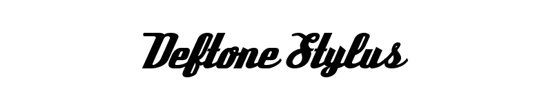 Deftone Stylus font preview