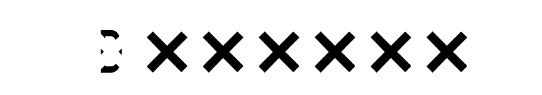 Deleted font preview
