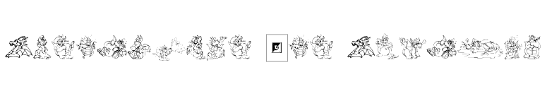 Delightful Lil Dragons font preview