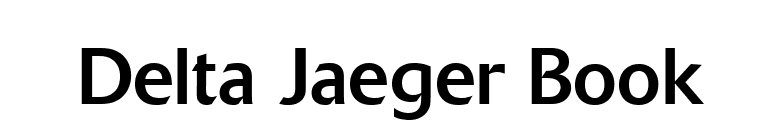 Delta Jaeger Book font preview