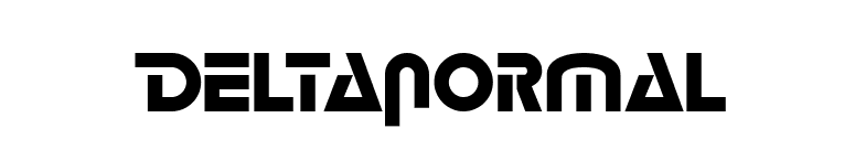 DeltaNormal font preview