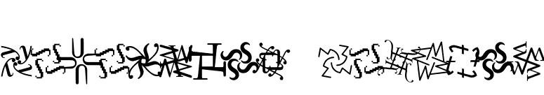 DementiaB Regular font preview