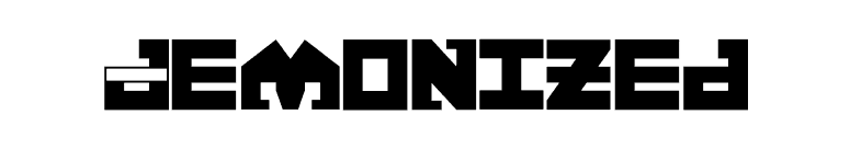 Demonized font preview