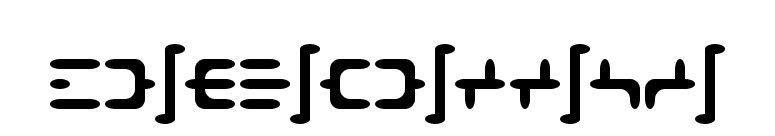 DEOXY font preview