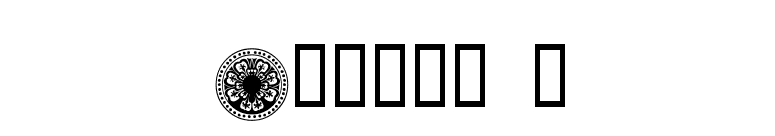 Design 7 font preview