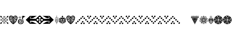 Designer Stuff font preview