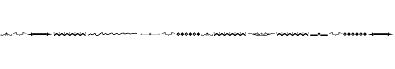 DesignerDividers font preview