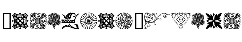 DesignerMotifs font preview