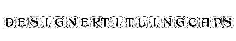DesignerTitlingCaps font preview