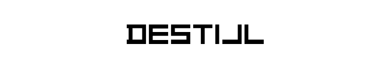 DeStijl font preview