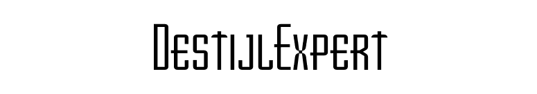 DestijlExpert font preview