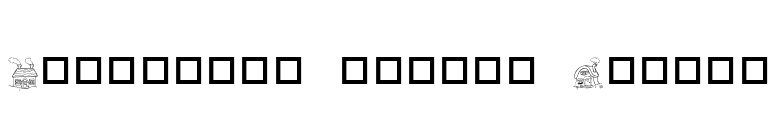 Destiny's Little Houses font preview