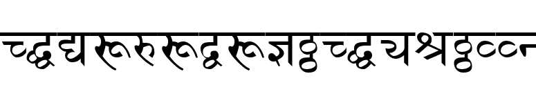 DevanagariDelhiSSK font preview