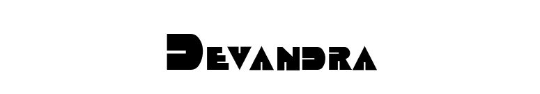 Devandra font preview