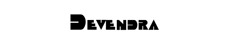 Devendra font preview