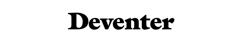 Deventer font preview