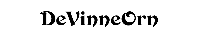 DeVinneOrn font preview