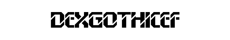 DexGothicEF font preview